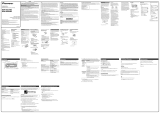 Pioneer DEH-S6220BS CD RDS Receiver User manual