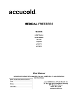 AccuCold ARG6PV-AFZ5PVBIADASTACK Owner's manual