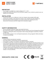 Natec S5616762 Coney 48W Car Charger User guide