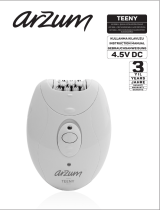 Arzum AR 586-L Rechargeable Hair Removal User manual