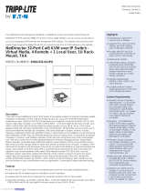 Tripp Lite TRIPP-LITE B064-032-04-IPG NetDirector 32 Port Cat5 KVM over IP Switch Owner's manual