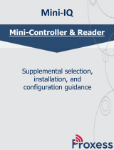 Proxess Mini-IQ Mini Controller and Reader User guide