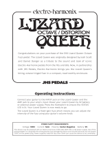 Electro-Harmonix JHS PEDALS Lizard Queen Octave Fuzz User manual