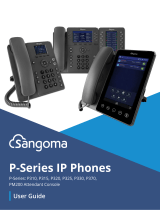 Sangoma PM200 Attendant Console IP Phones User guide
