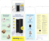 Canary 1080p HD WiFi View Indoor Security Camera Operating instructions