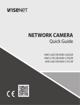 Wisenet ANO-L7022R Network Camera User guide