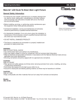 MaxLite DBL Series LED Dusk-To-Dawn Barn Light Fixture User manual