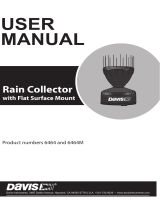 DAVIS 6464M Rain Collector User manual