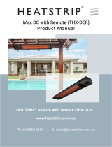 Heatstrip THX-DCR Max DC User manual