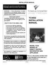 Town & Country Fireplaces TC30 Installation guide