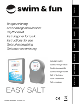 swim fun Easy Salt Chlorine Generator 30 m3 User manual