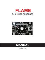 Flame C-1U Knob Recorder User manual