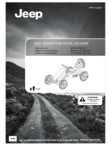 Jeep 2531902 Adventure Pedal Go-Kart User manual