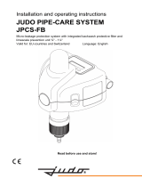 Judo JPCS-FB 3/4 - 1 1/4 User manual