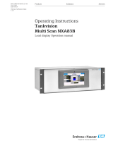 Endres+Hauser Tankvision Multi Scan NXA83B Operating instructions