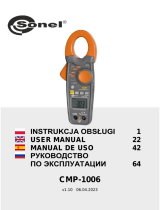 Sonel CMP-1006 User manual