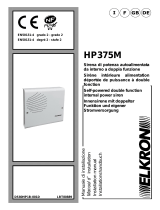 Elkron HP375M Installation guide