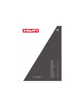 Hilti 4/12-50 Compact Charger User manual