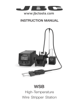 jbc WSB High-Temperature Wire Stripper Station User manual