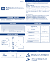 BG Electrical CURAFDB10A-01 Tall Body Combined AFDD User manual