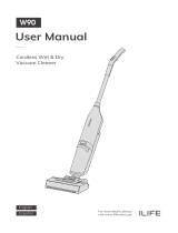 iLIFE W90 Cordless Wet and Dry Vacuum Cleaner User manual