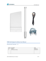 Dragino HP0D Outdoor LoRaWAN Gateway Full Hotspot for Helium User manual