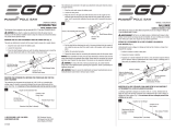 EGO EP1000 Extension Pole User manual