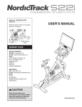 NordicTrack NTEX02422-INT User manual