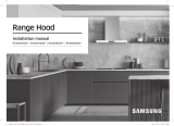 Samsung NK30CB700WCGAA Bespoke Chimney Hood User manual