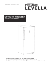 Premium LevellaPFV1405XW Congelador Vertical Upright Freezer