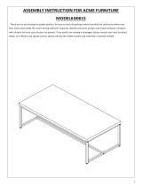 Dorel Home 80615 Assembly Manual