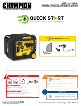 Champion Power Equipment 201003-1 Quick start guide