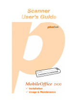 Plustek D430 Mobileoffice Mobile Scanner User manual