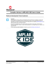 MICROCHIP 50003215A Compiler Advisor in MPLAB X IDE User guide