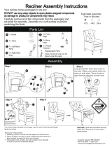 ProLounger A152662 Operating instructions