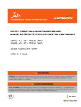Jacobsen 068021-C110E Maintenance Manual