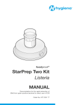 Hygiena foodproof StarPrep Two Kit User manual