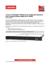 Lenovo ThinkAgile VX635 V3 1U Integrated Systems and Certified Nodes User guide