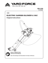 Yard Force EB U30 – SAN YF037ACAB011 Owner's manual
