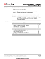 Simplex0579159 Digital Analog Audio Controllers