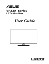 Asus VP32A Series LCD Monitor User guide