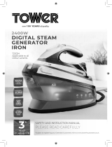Tower T22024 2400W Digital Steam Generator Iron User manual