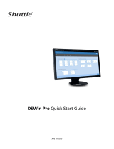 Shuttle NS02 SERIES Quick start guide