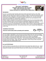 INTERMOTIVE B-ECL556-A Stop-Start Idle Reduction User manual