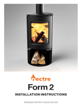 NectreForm 2 Premium Portrait Wood Heater