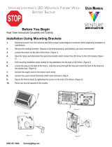 VENTURE LIGHTING 24137 WP24137 Outdoor Wall Pack LED Fixture User manual