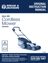 Spear & Jackson SCR3644A Owner's manual