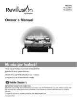 Dimplex Revillusion® 20" Plug-In Log Set Owner's manual