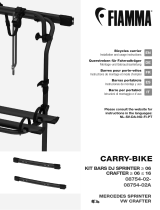 Fiamma 08754-02 Carry-Bike VW Crafter Frame User manual