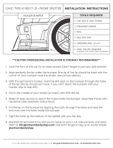 Artwork Bodyshop TYPE-R FK8 17-21 Front Splitter User manual